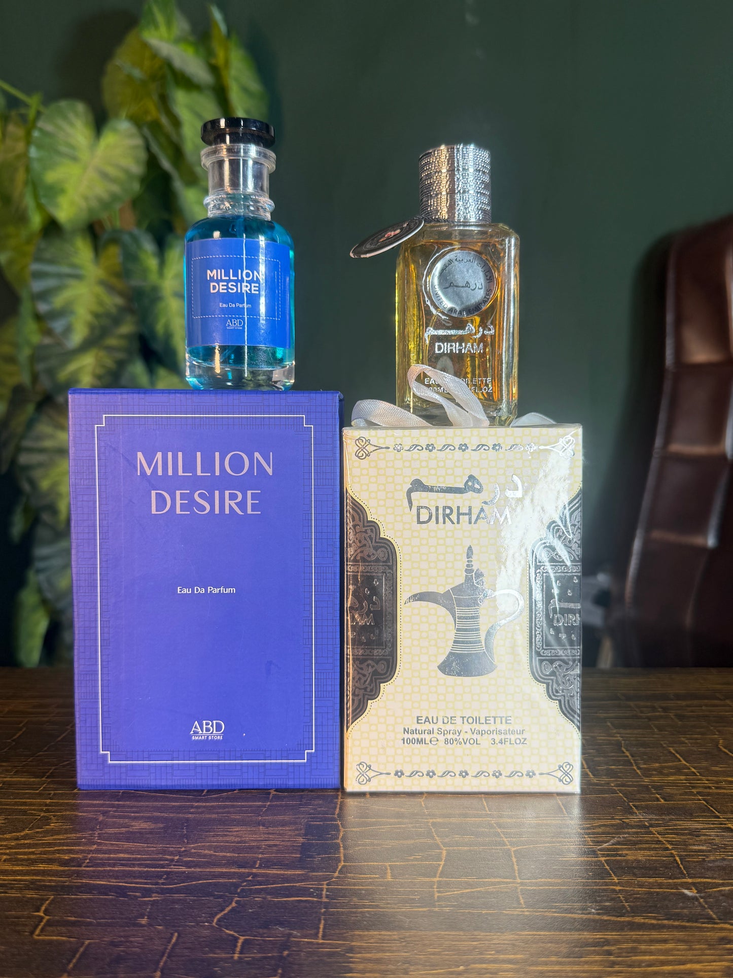 Dirham & Million Desire Perfumes