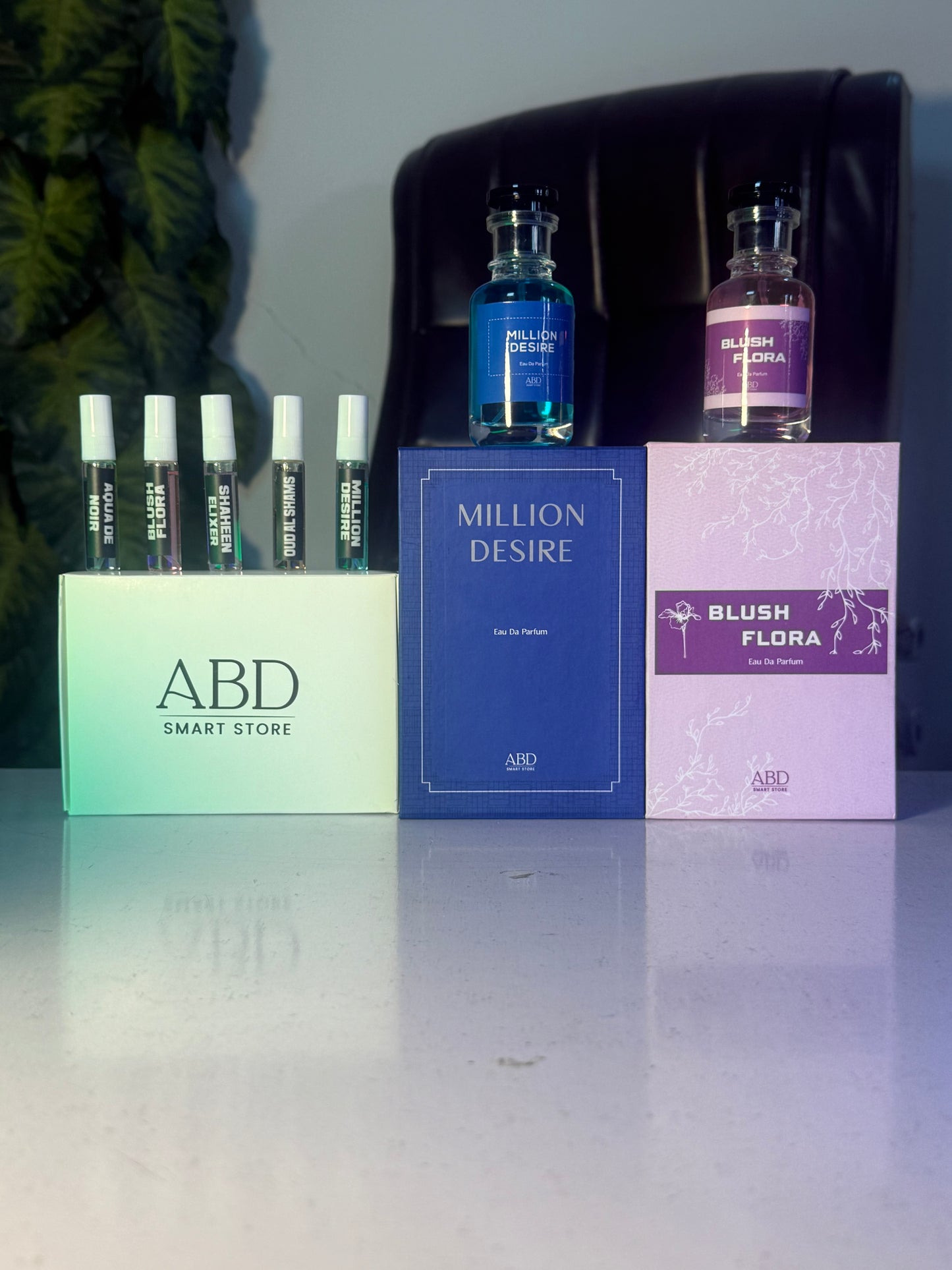 Blush flora + Million Desire + TesterBox