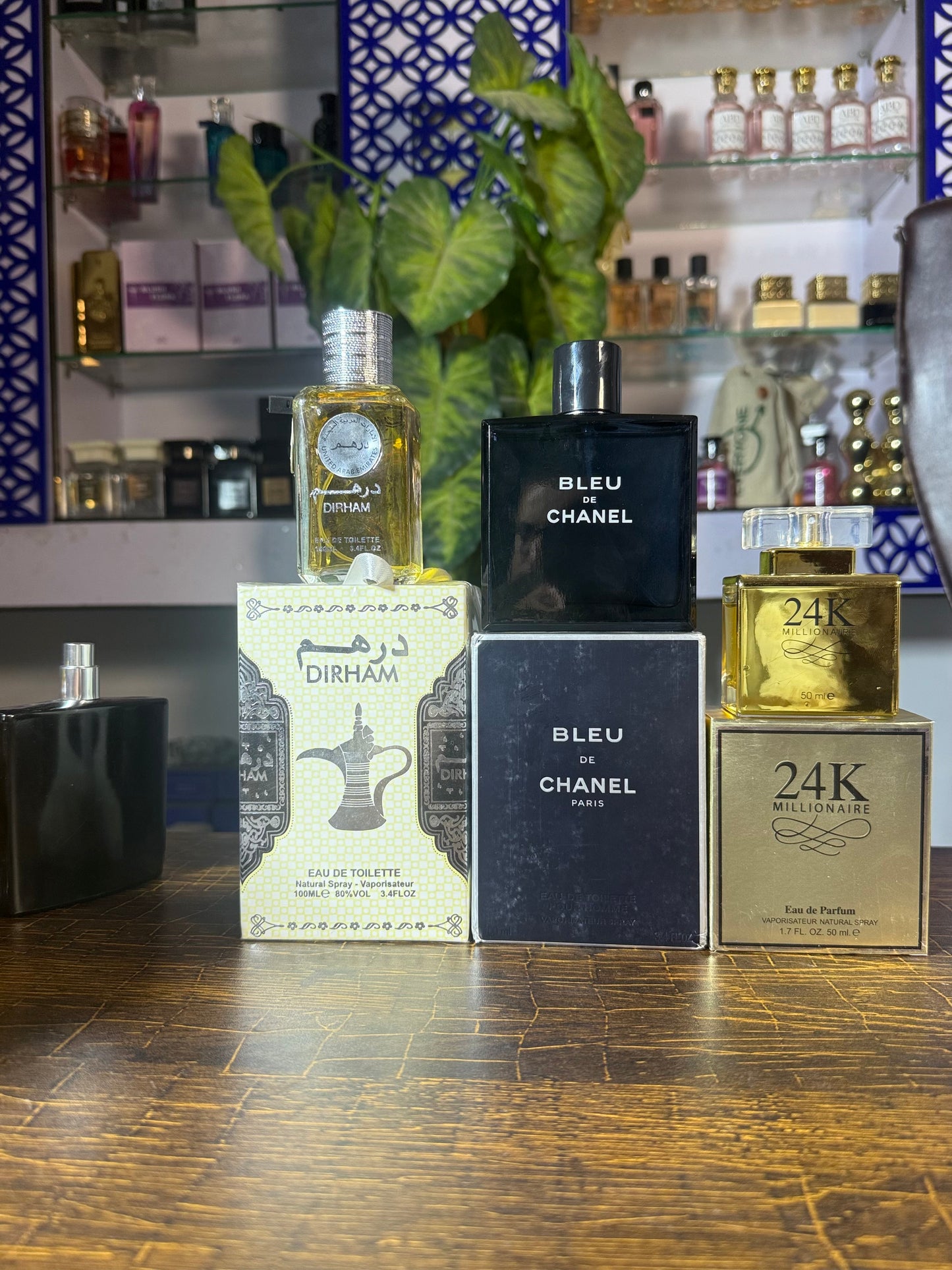 Dirham + 24k + Blue De Chanel