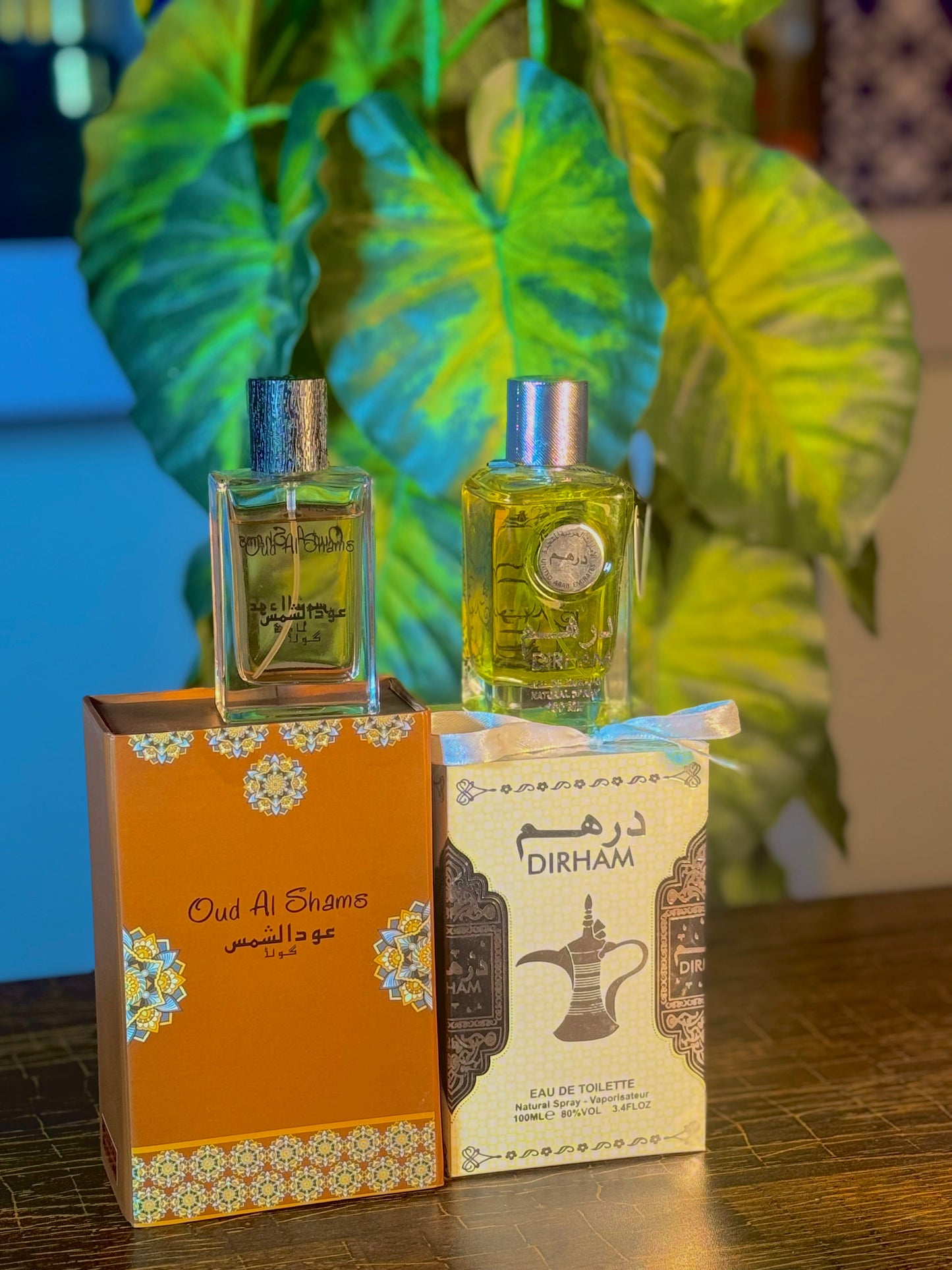 Oud al shams & Dirham
