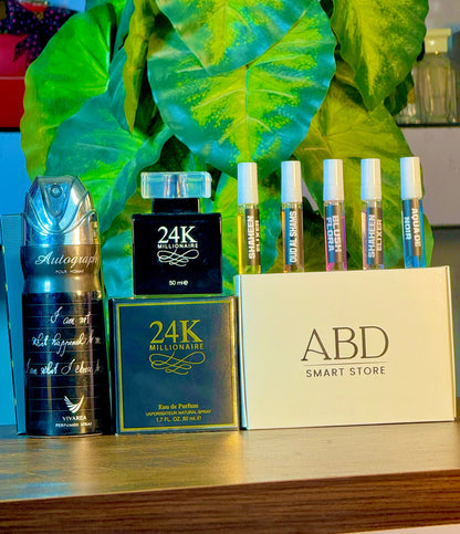Testerbox + 24k + Bodyspray