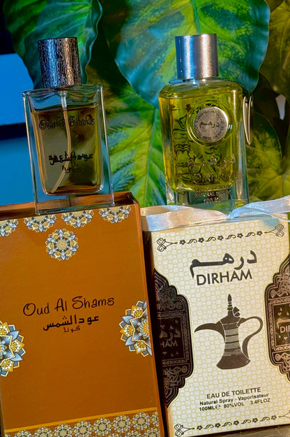 Oud al shams & Dirham