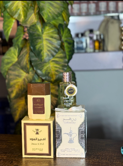 Dirham & Ameer Al Oud Perfumes