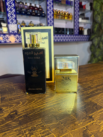 Ameer Al Oud and 24k perfume deal