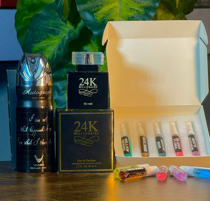 Testerbox + 24k + Bodyspray