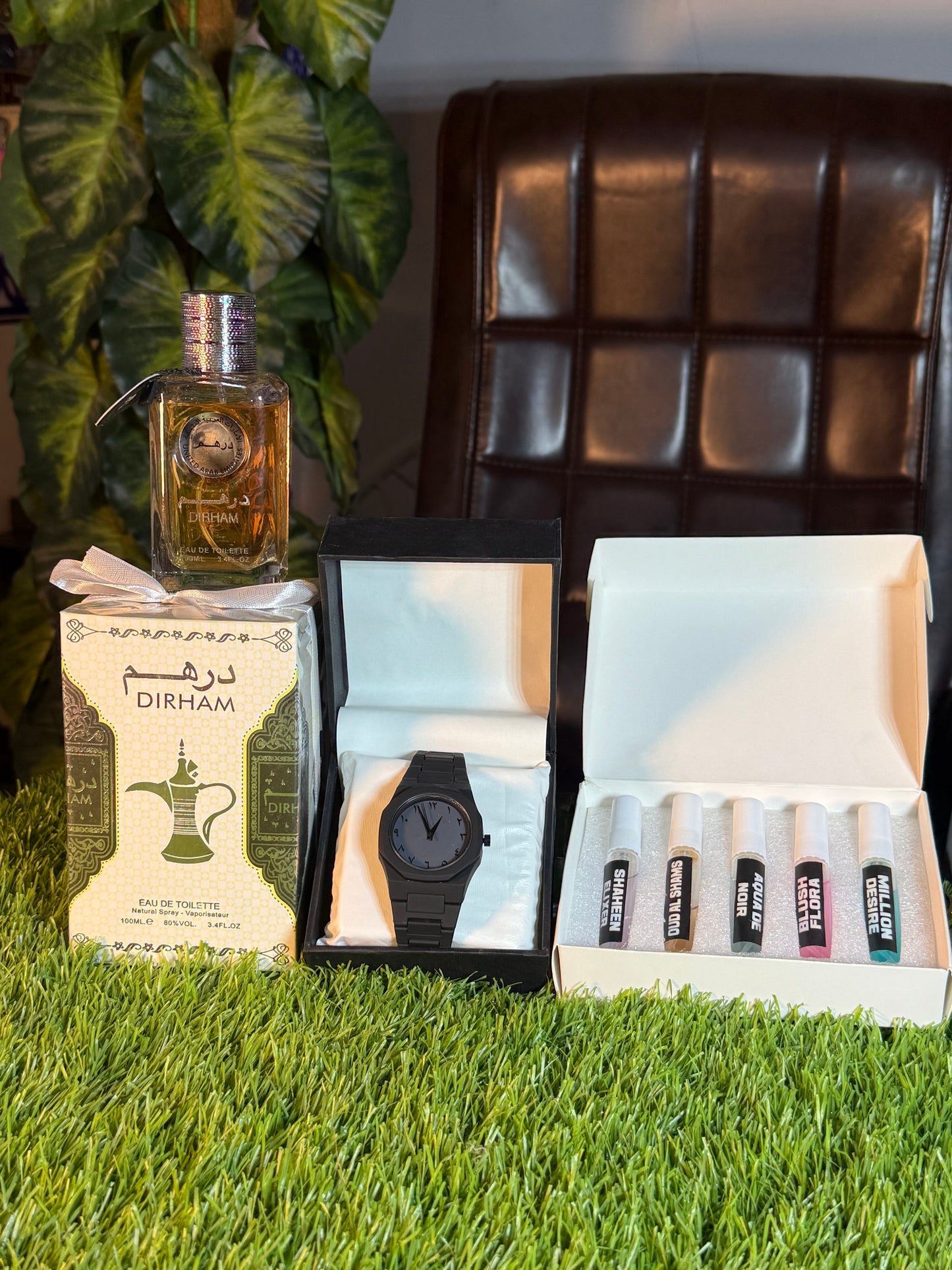 Black Aura Watch + Dirham + Tester Box