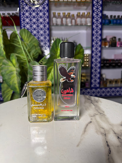 2 Perfumes Deal: ( Shaheen elixir & Dirham)