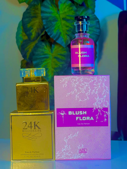 Blush Flora & 24k Millionaire