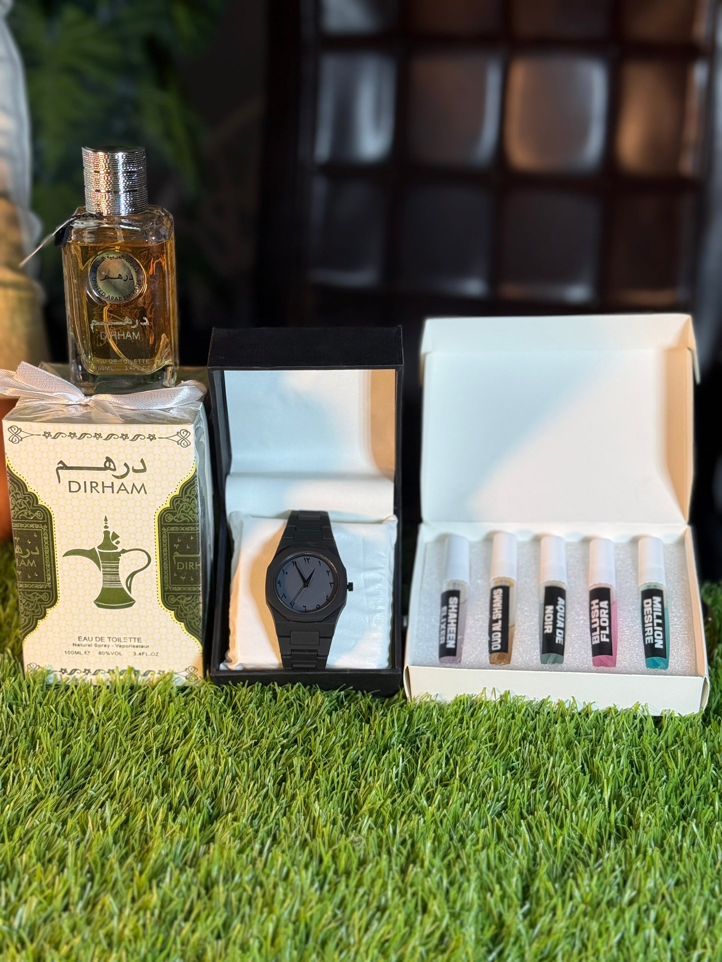 Black Aura Watch + Dirham + Tester Box