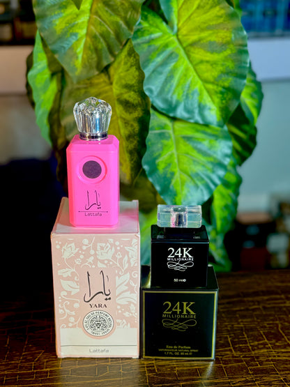 Yaara & 24k perfumes deal