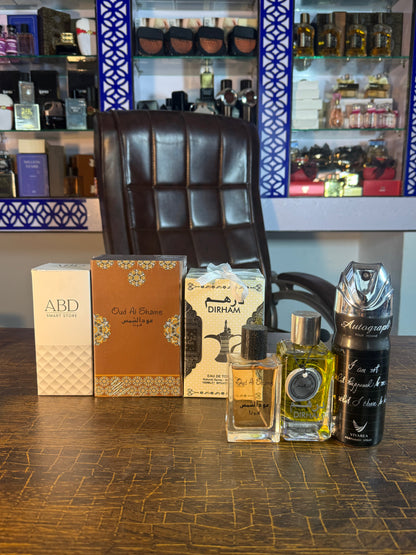 Dirham + Oud Al Shams + Bodyspray