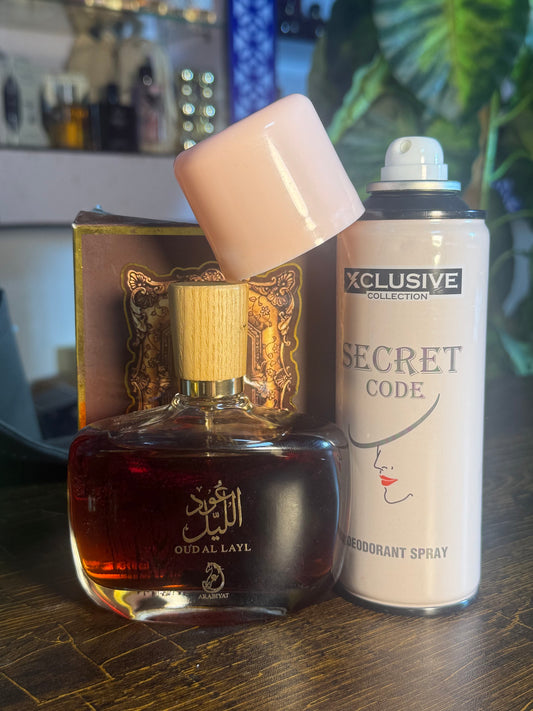 Oud al lail perfume & Bodyspray