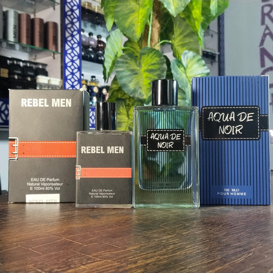 Rebelmen + Aqua de noir