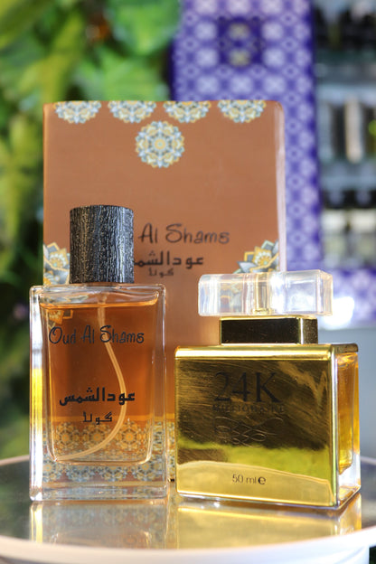 Deal of 2 ( 24k + oud Al shams )