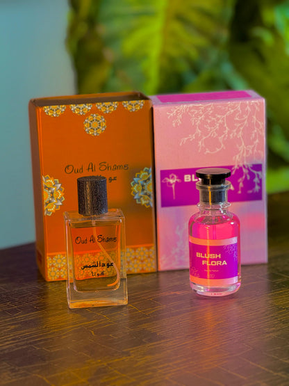 Blush flora & Oud Al Shams